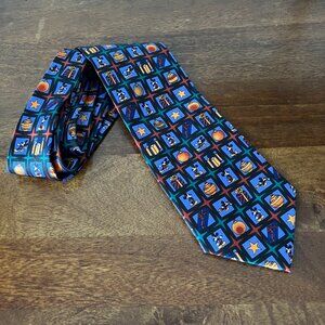 Disney Mickey Unlimited Holiday Theme Tie